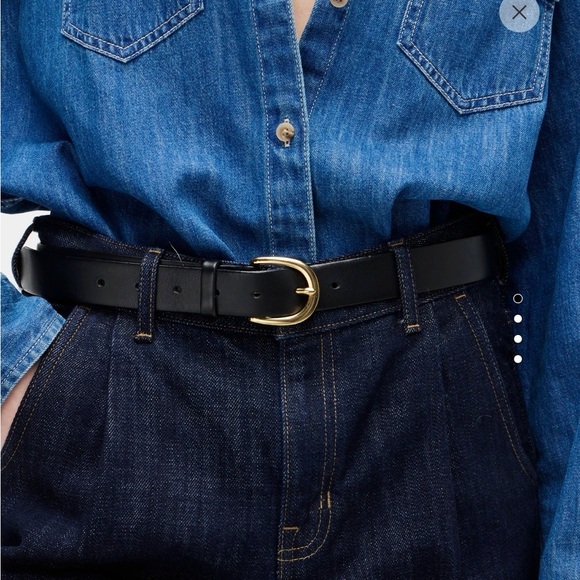 J Crew Classic Belt M - Picture 3 of 9
